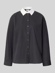 Oversized Langarmbluse aus reiner Baumwolle von Jake*s Casual - 2