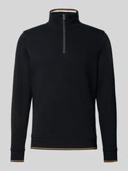 Regular fit schipperstrui met elastische boorden van Christian Berg Men - 14