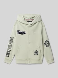 Regular Fit Sweatjacke aus Baumwoll-Mix von Tommy Hilfiger Teens - 37
