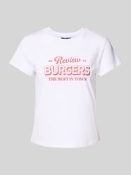 T-Shirt mit Label-Print von Review - 15