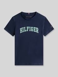 męski t-shirt o kroju regular fit z czystej bawełny od Tommy Hilfiger Teens - 31