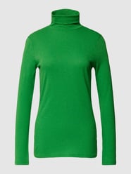 Longsleeve mit Rollkragen von Marc O'Polo Denim Grün - 43