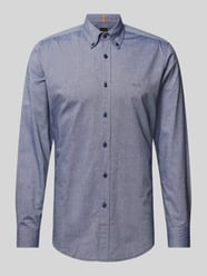 Regular Fit Freizeithemd mit Button-Down-Kragen Modell 'Rickert' von BOSS Orange Blau - 13