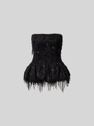 Bandeau-Top mit Zierbesatz von ROTATE - 27