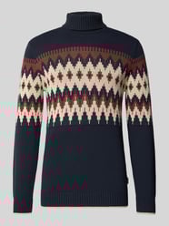 Gebreide pullover met ribboorden, model 'BENJI' van Blend - 2