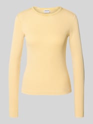 Slim fit shirt met lange mouwen en structuurmotief van Jake*s Casual - 1