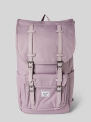 Rucksack mit Label-Detail Modell 'Little America™' von Herschel Lila - 19