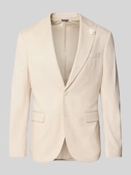 Slim Fit 2-Knopf-Sakko mit Leinen-Anteil von MCNEAL Beige - 2