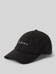 Basecap mit Label-Stitching von OH APRIL Schwarz - 39