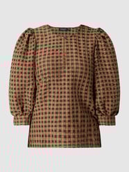 Blouseshirt met viscose, model 'Rajka' van Soaked in Luxury Grijs / zwart - 15