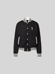 College-Jacke mit Label-Stitching von Billionaire Boys Club Schwarz - 2