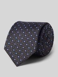 Zijden stropdas met structuurmotief van OLYMP - 21