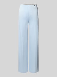 Stoffen broek van viscosemix met persplooien van Marc Cain - 46