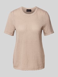 Loose Fit T-Shirt aus reiner Baumwolle Modell 'SCOUT' von Pieces Beige - 36
