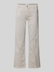 Korte jeans met persplooien en steekzakken van CAMBIO - 10