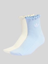 skarpety z mieszanki bawełny w zestaw 2 szt. od adidas Originals - 4