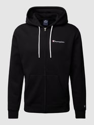 Sweatjacke mit Logo-Stitchings von CHAMPION Schwarz - 39