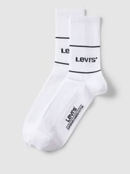 Socken mit Label-Detail im 2er-Pack von Levi's® Weiß - 3