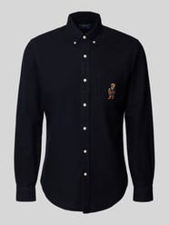 Custom slim fit vrijetijdsoverhemd met motiefstitching van Polo Ralph Lauren - 13