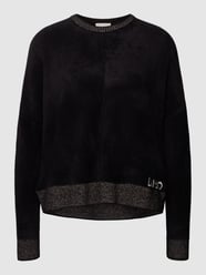 Pullover met labeldetail van LIU JO SPORT Zwart - 31