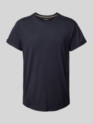 T-Shirt mit Label-Stitching von Replay Blau - 25