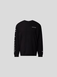 Longsleeve mit Statement-Print von R13 Schwarz - 21