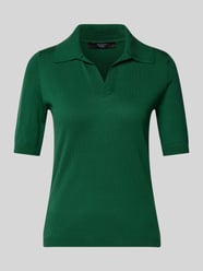 Gebreid shirt met V-hals, model 'RONCOLO' van Weekend Max Mara Groen - 47