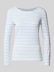 Longsleeve im Allover-Look mit Rundhalsausschnitt von Oui - 14