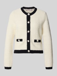 Jack in bouclélook met ronde hals van Christian Berg Woman Selection - 9