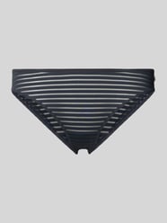 Slip mit semitransparentem Streifenmuster von Marc O'Polo - 38