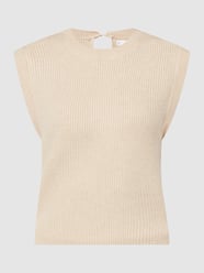 Pullover mit Kontrastärmeln Modell 'Leonor' von Mango Weiß - 24