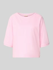 regular fit sweatshirt met ronde hals model 'Comte' van FREE/QUENT Fuchsia - 5