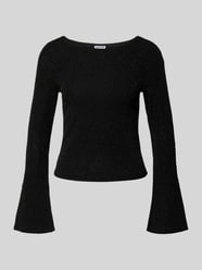 Shirt met lange mouwen en ronde hals, model 'GILLY' van Noisy May - 15