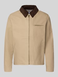 Regular fit jack met platte kraag van MCNEAL Beige - 13