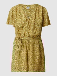 Playsuit aus Viskose-Rayon-Mix Modell 'Felicity' von Pepe Jeans Gelb - 47