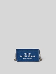 Crossbody Bag mit Label-Print von Marc Jacobs Blau - 16