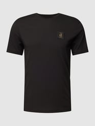 T-shirt met labeldetail van ARMANI EXCHANGE Zwart - 44