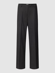 Hose mit Knopf- und Reißverschluss von Jake*s Casual Grau - 46