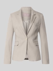 Regular fit blazer met viscose van Christian Berg Woman Selection Beige - 27