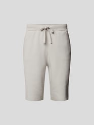 Sweatbermudas mit Eingrifftaschen von Roberto Collina Grau - 16