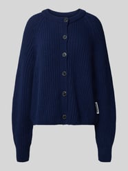 Loose Fit Strickjacke aus Woll-Baumwoll-Mix Modell 'SELMAA' von Armedangels - 6