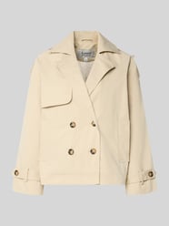 Trenchcoat met mouwriempjes model 'AMONA' van b.young - 2