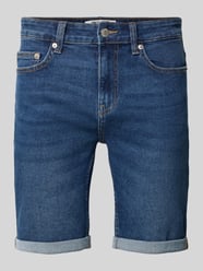 Szorty jeansowe o kroju regular fit z mieszanki bawełny model 'PLY' od ONLY & SONS - 34
