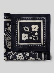 Jedwabna apaszka w całościowym wzorze model 'FOULARD POIS' od Stefanel - 1