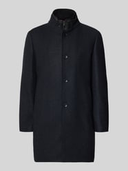 Regular Fit lange jas met opstaande kraag model 'CHOICE' van CINQUE - 7