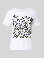 T-shirt met paillettenversiering van Marc Cain - 3