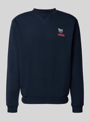 Sweatshirt met labelprint, model 'Cane' van WOODBIRD - 43