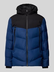 Steppjacke mit Kapuze von Blend Blau - 9