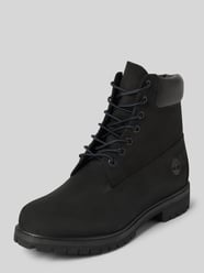 Veterboots van leer met logodetail van Timberland - 8