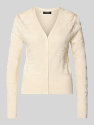 Gebreid jack met knoopsluiting model 'DENZEL' van Lauren Ralph Lauren Beige - 25